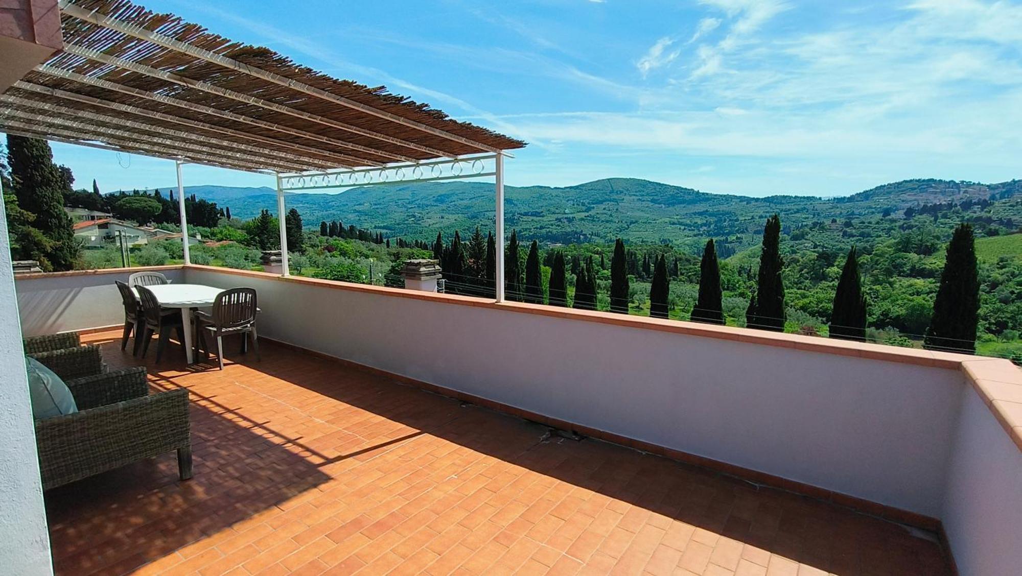 Villa Le Statue Florence Luaran gambar